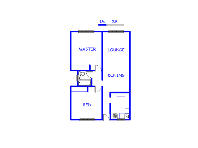 Floor plan of the property in Elsburg