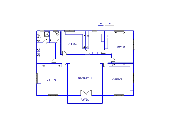 Floor plan of the property in Linbro Park A.H.