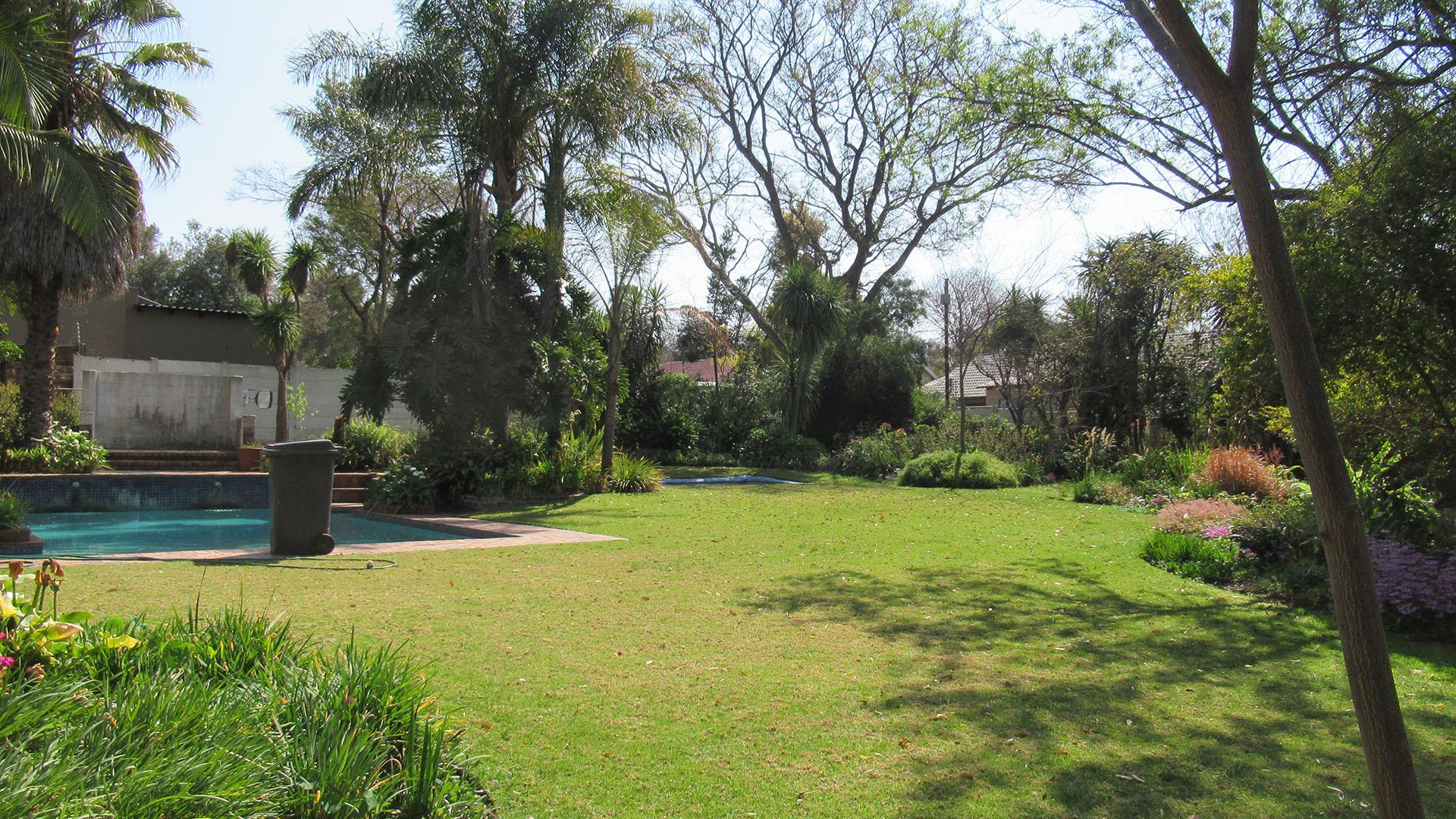 Backyard of property in Randpark Ridge