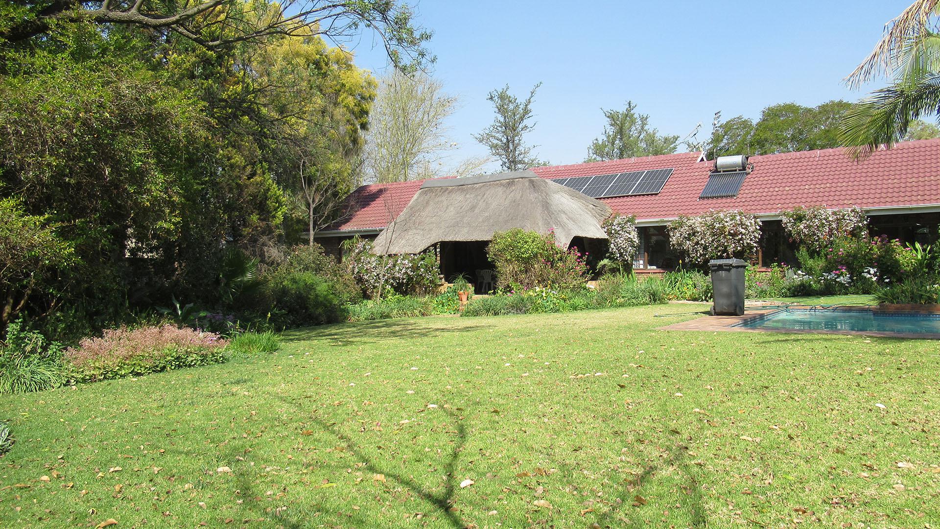 Backyard of property in Randpark Ridge