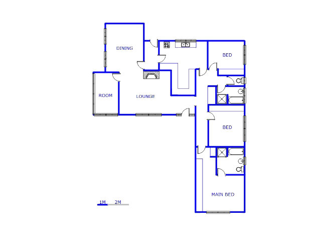 Ground Floor - 165m2 of property for sale in Cinderella