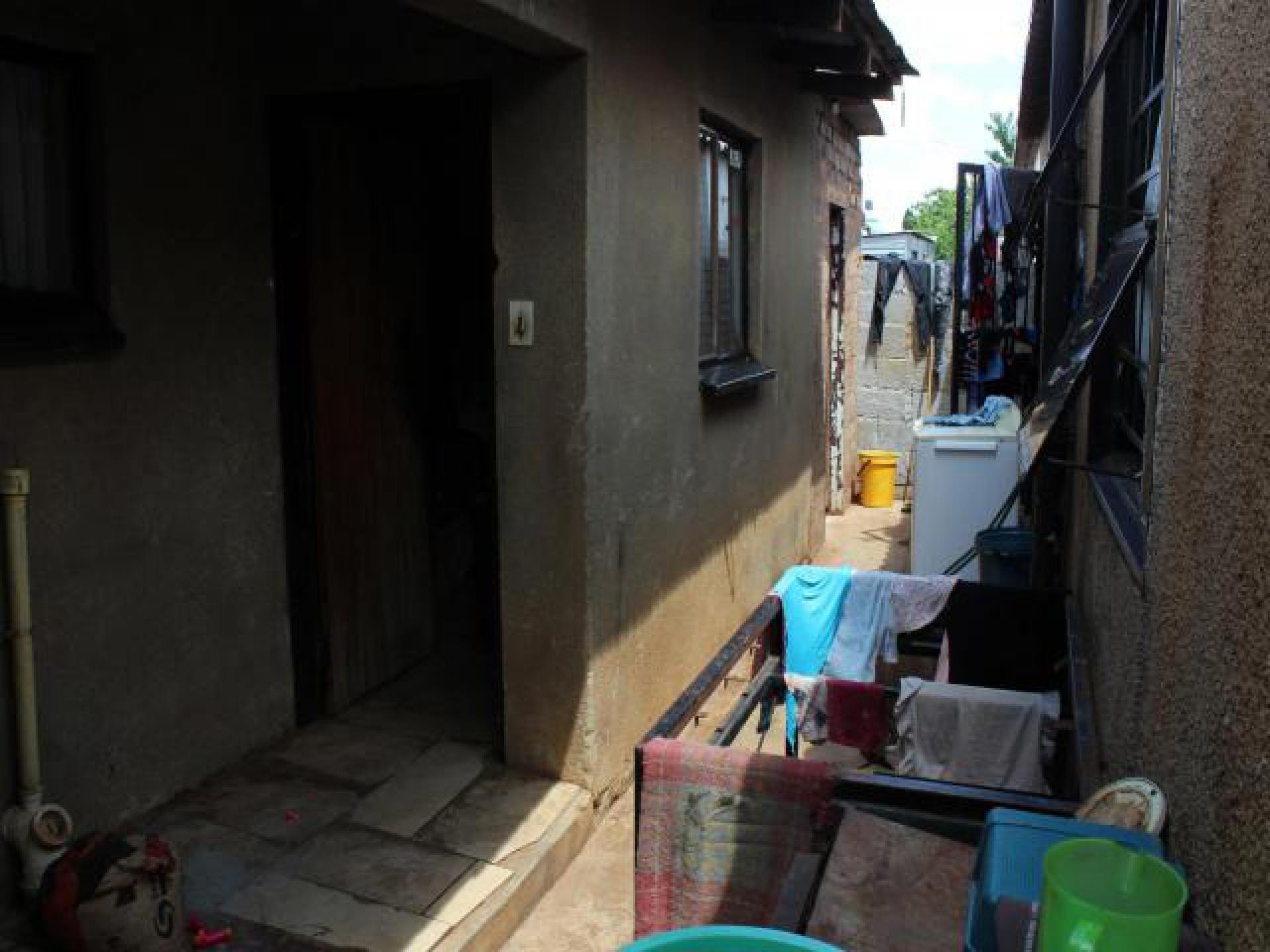 Backyard of property in Klipspruit West