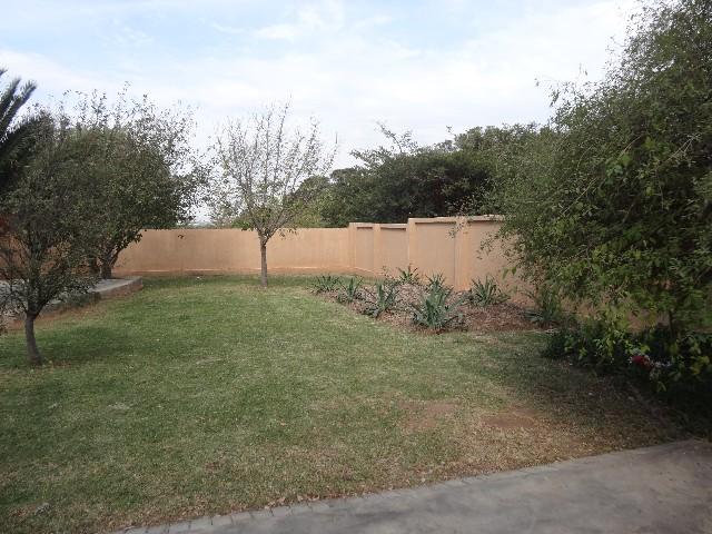 Backyard of property in Carlswald