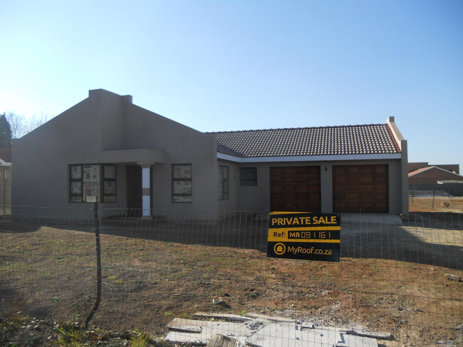 Sales Board of property in Meyerton