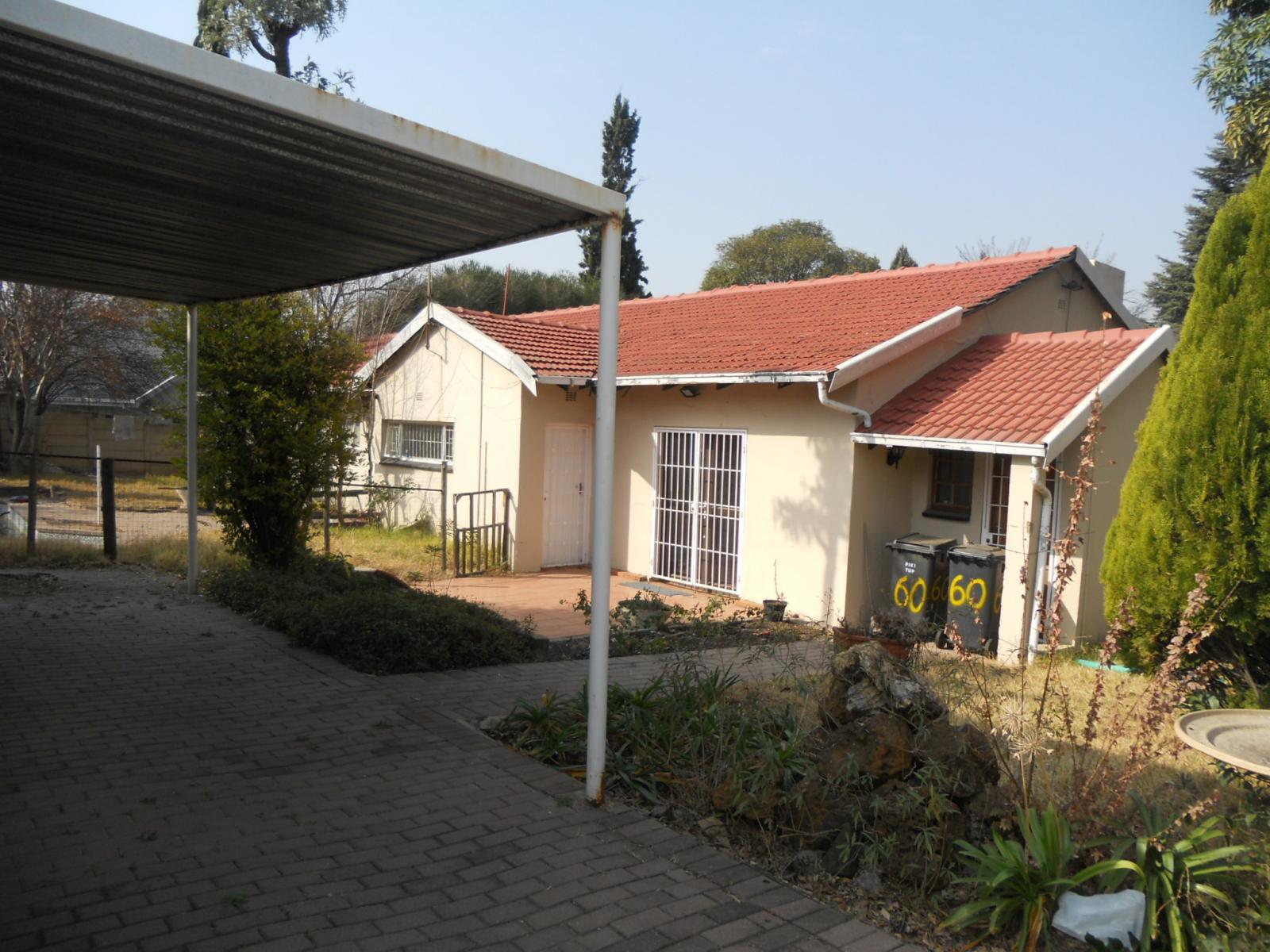 Front View of property in Kensington B - JHB