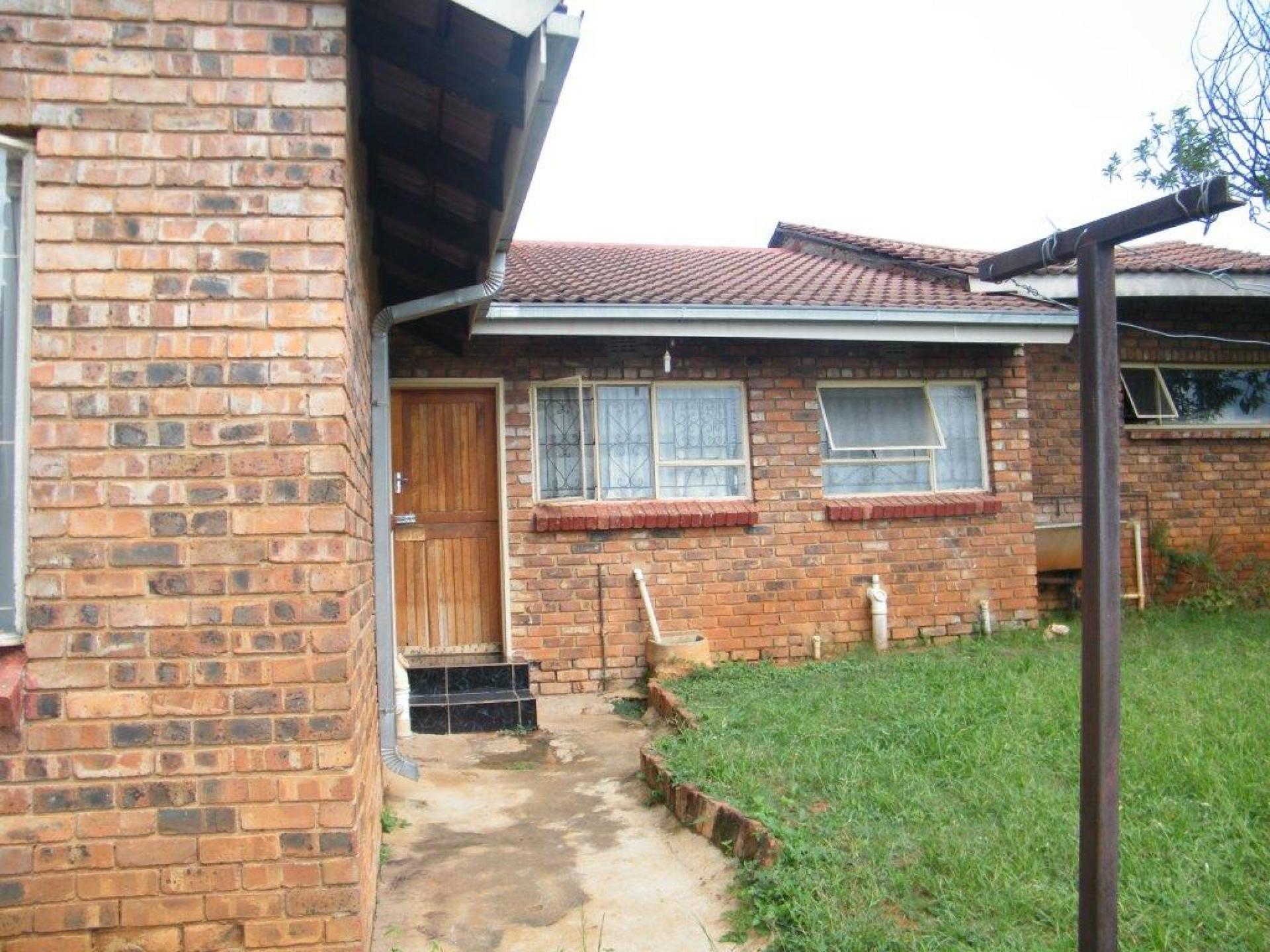 Backyard of property in Barberton