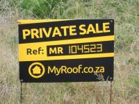 Sales Board of property in Reebok
