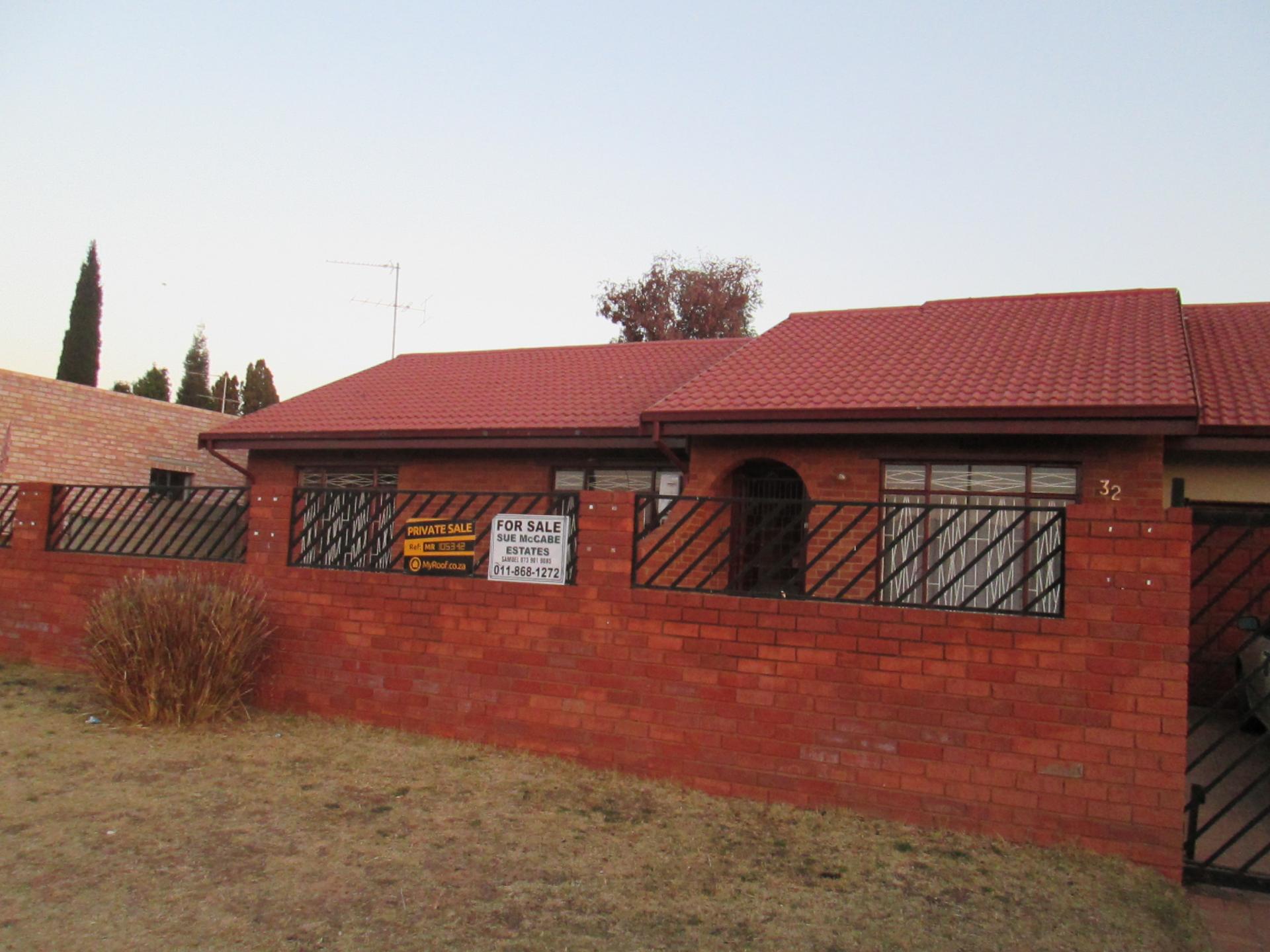 Front View of property in Lenasia South