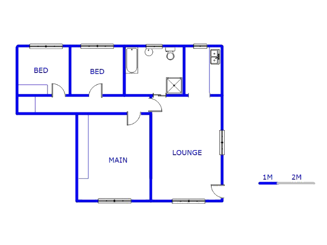 Ground Floor - 82m2 of property for sale in Jameson Park