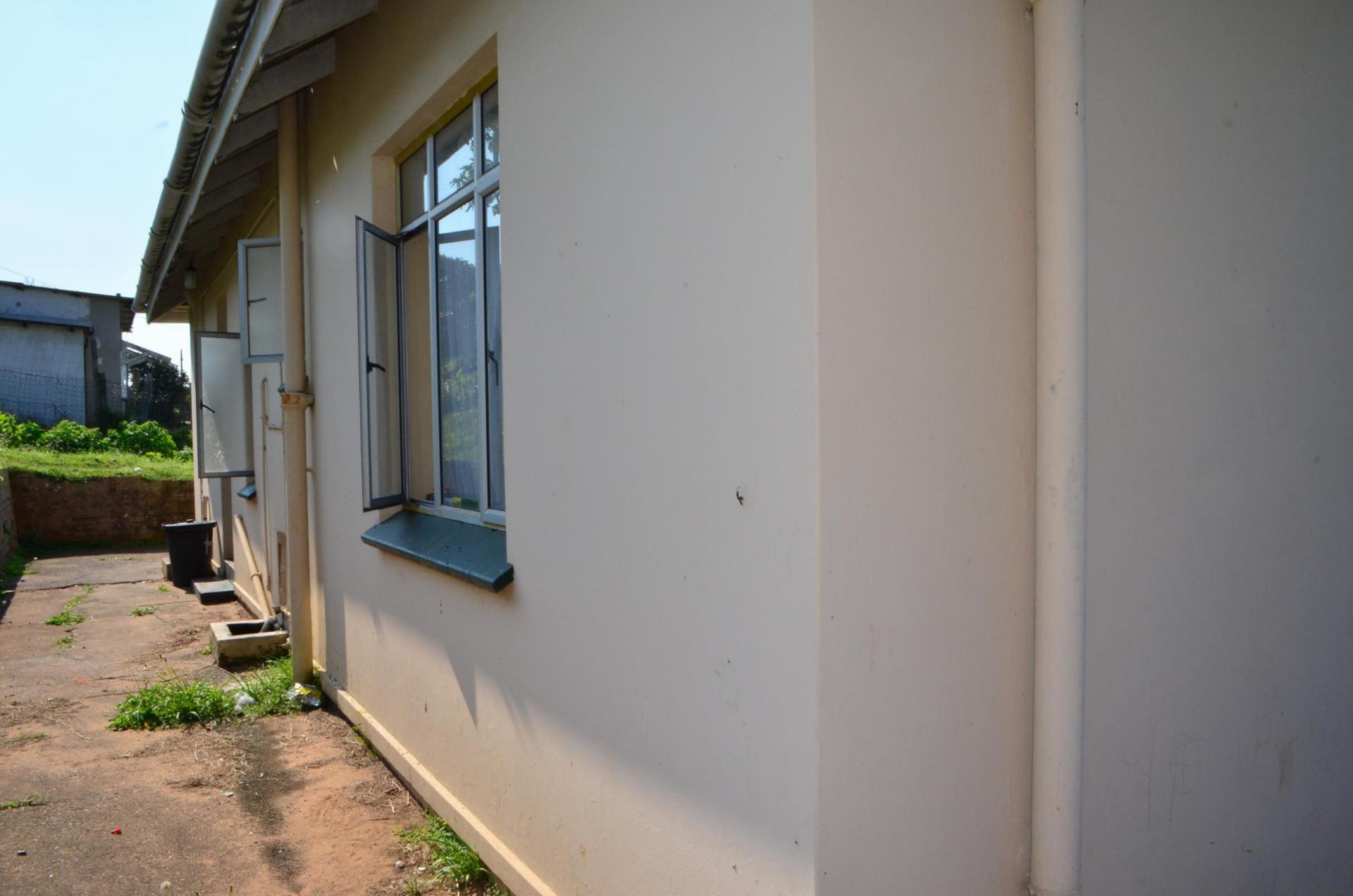 Backyard of property in Port Shepstone
