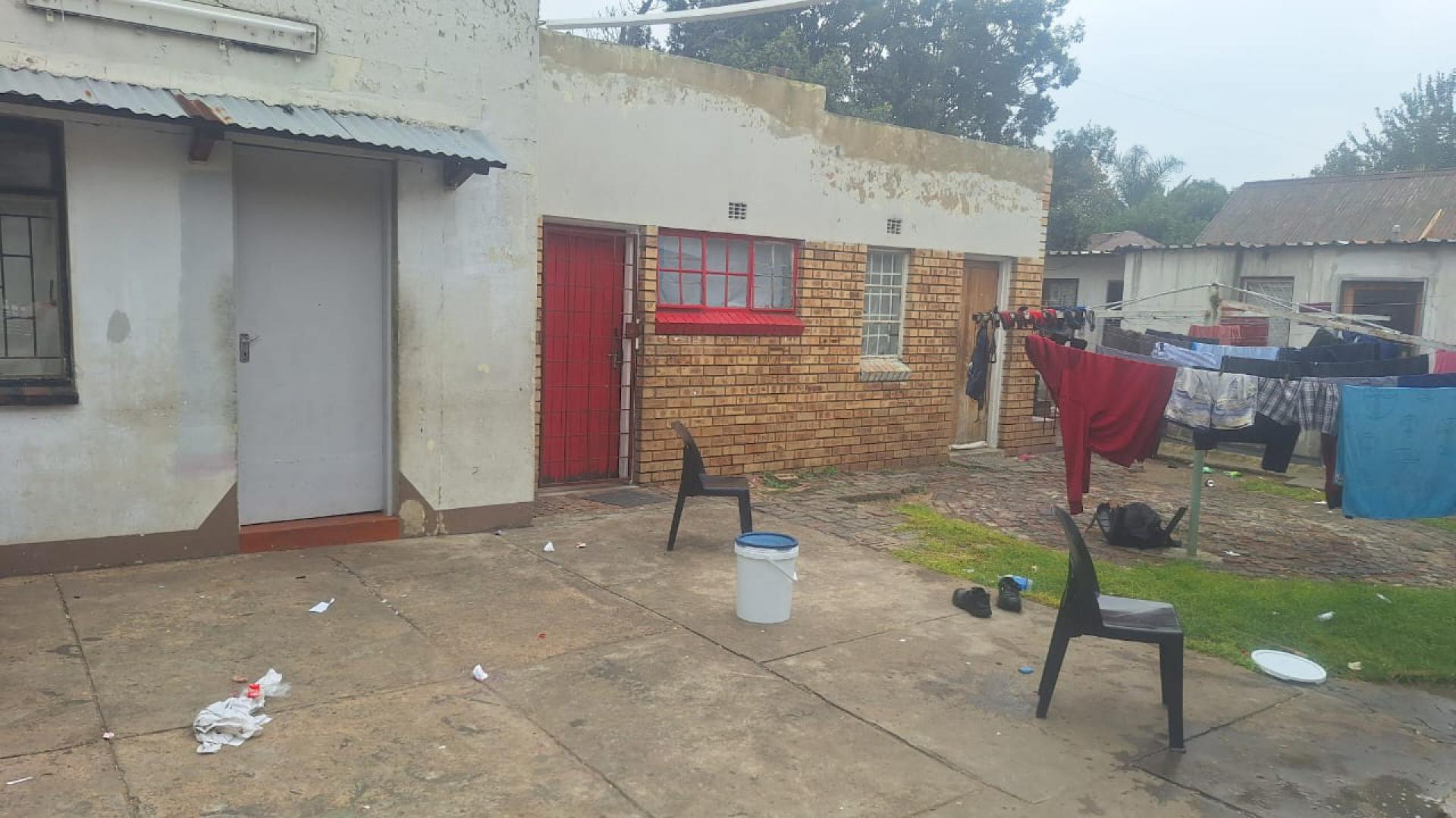 Backyard of property in Germiston South