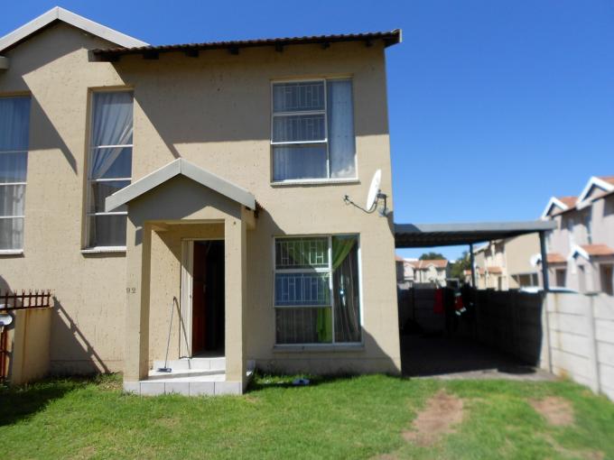 2 Bedroom Duplex for Sale For Sale in Vanderbijlpark - Private Sale - MR107963