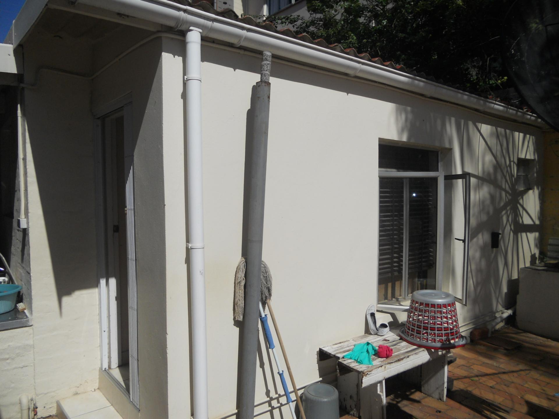 Backyard of property in Berea - DBN