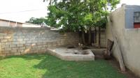 Backyard of property in Eldorado Park AH