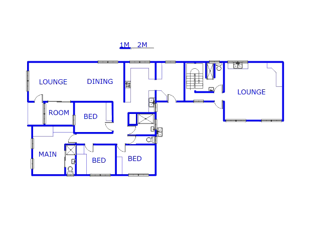 Floor plan of the property in Shallcross 