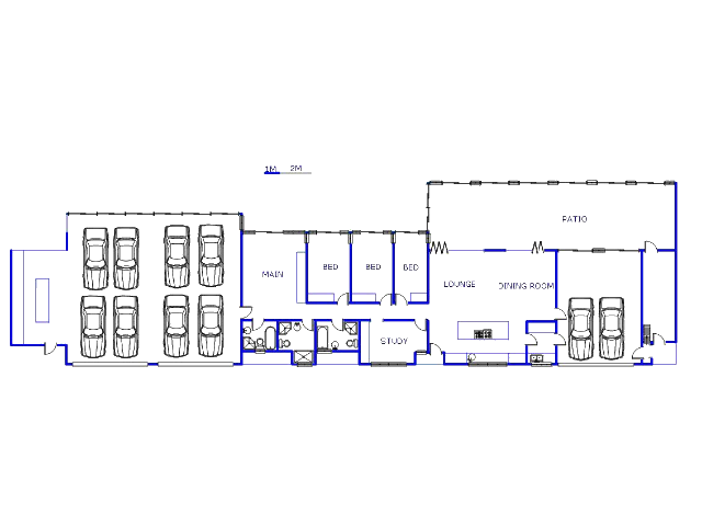 Floor plan of the property in Edenvale