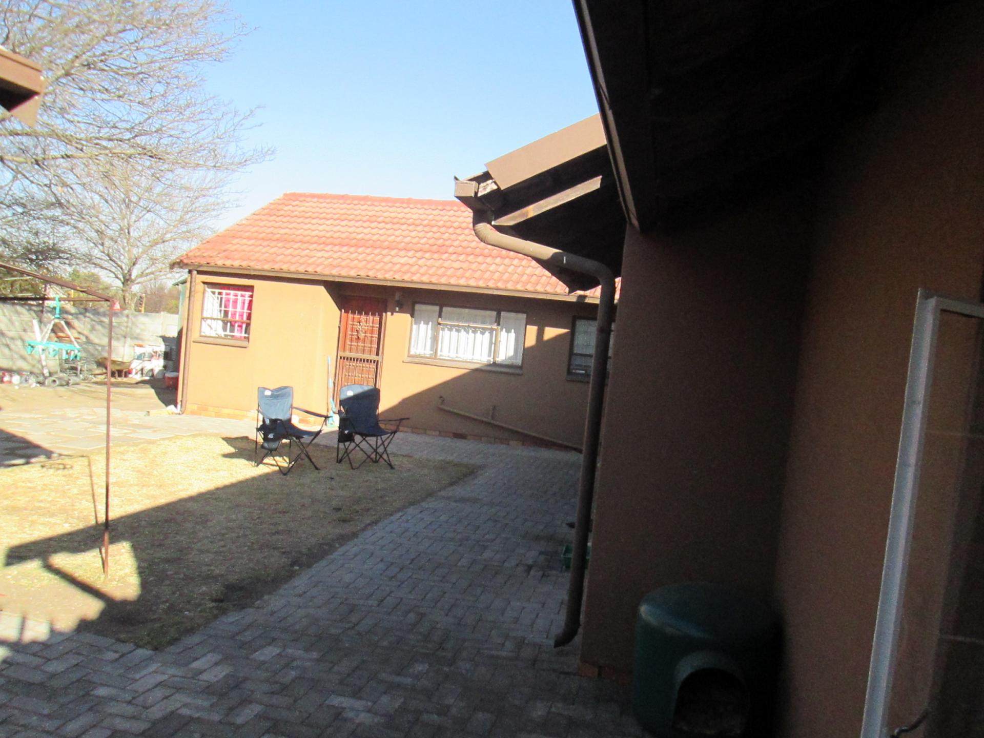 Backyard of property in Secunda
