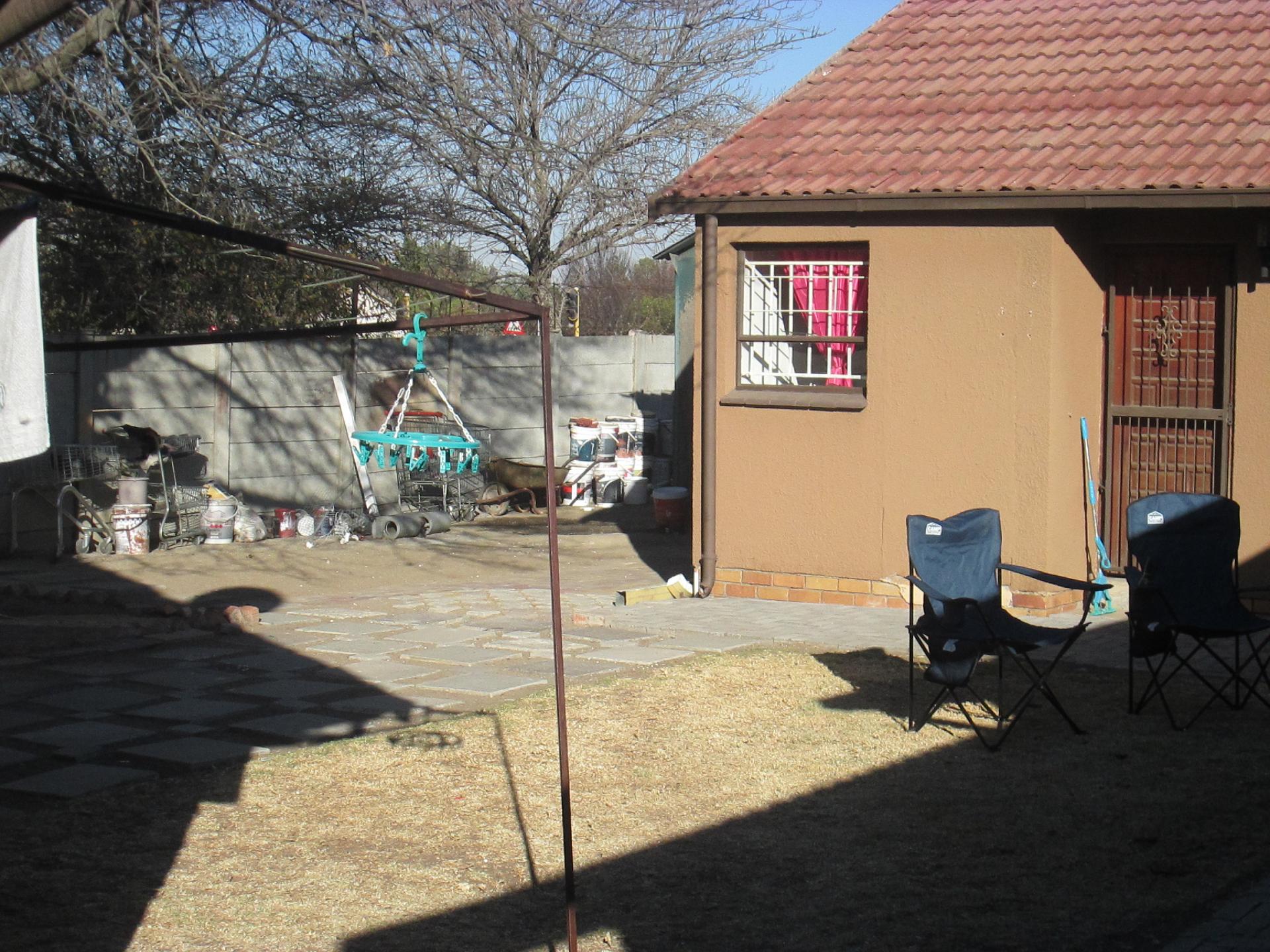 Backyard of property in Secunda