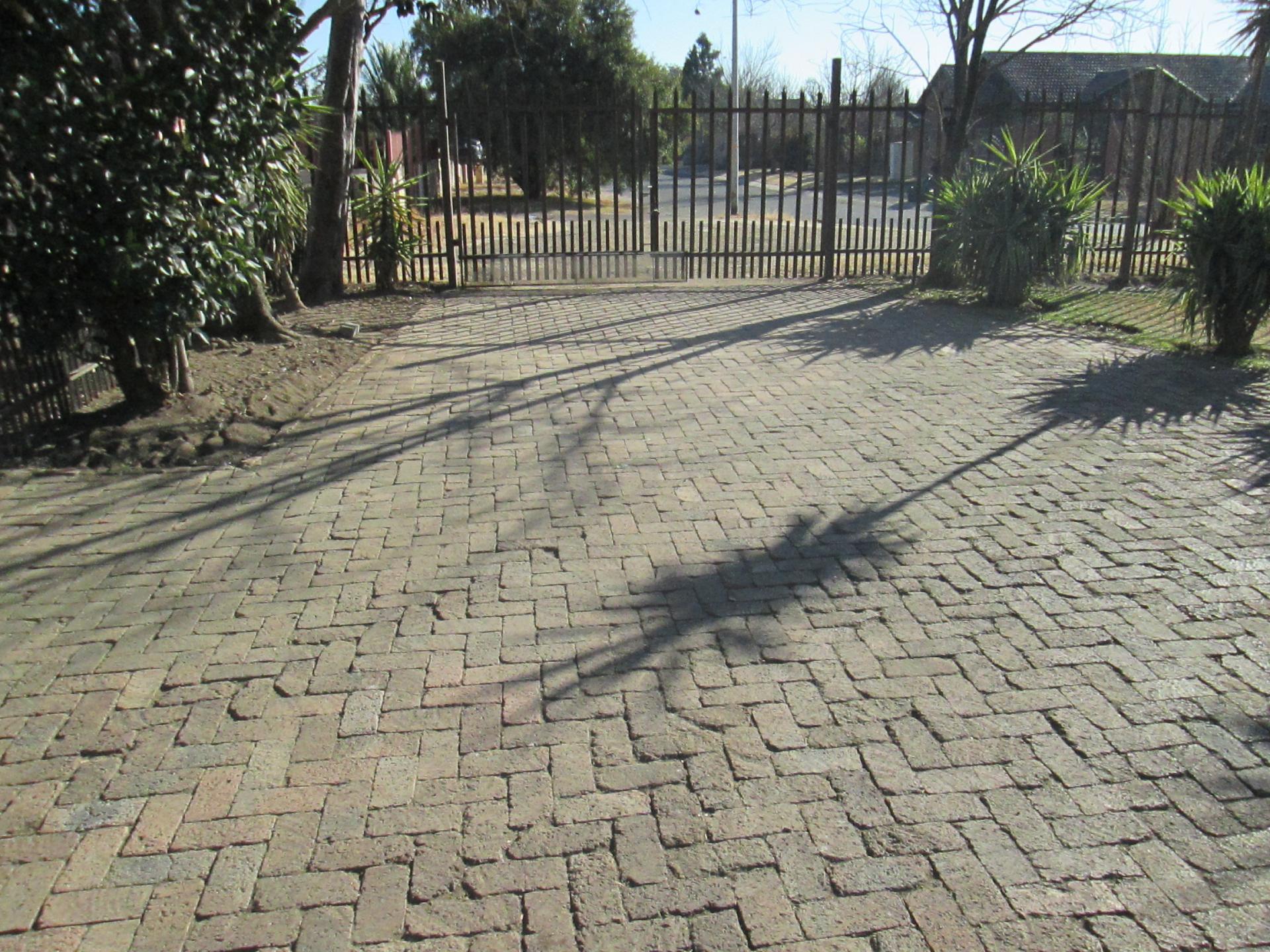 Backyard of property in Secunda