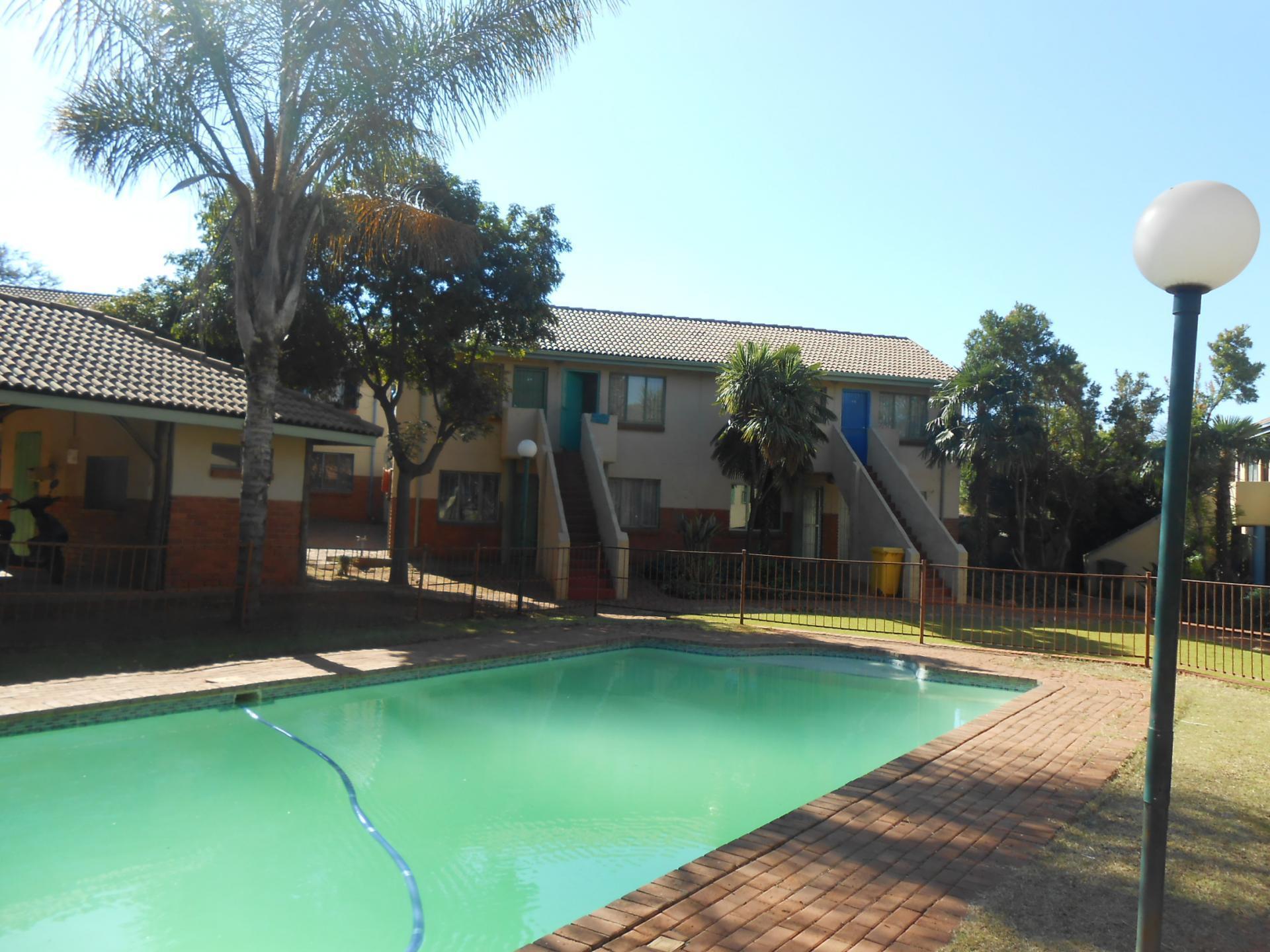 Backyard of property in Pretoria West