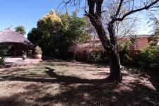 Backyard of property in Silver Lakes Golf Estate