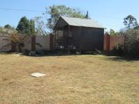 Backyard of property in Graskop