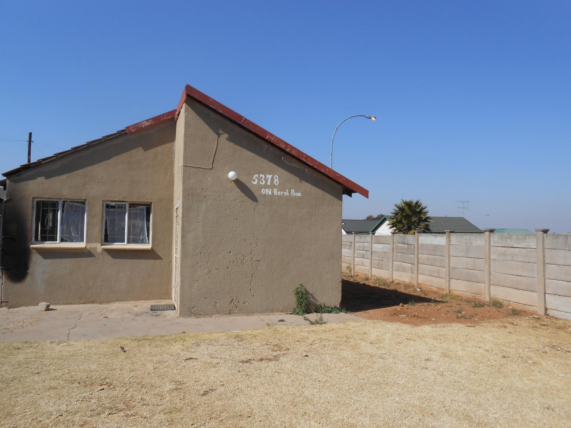 Sales Board of property in Lenasia South