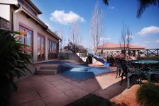 Backyard of property in Woodhill Golf Estate