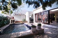 Patio of property in Silver Lakes Golf Estate