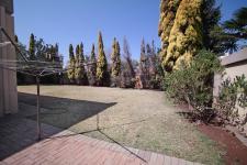 Backyard of property in Silver Lakes Golf Estate