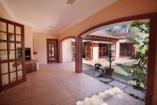 Patio of property in Silver Lakes Golf Estate