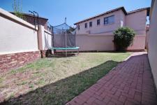 Backyard of property in Six Fountains Estate