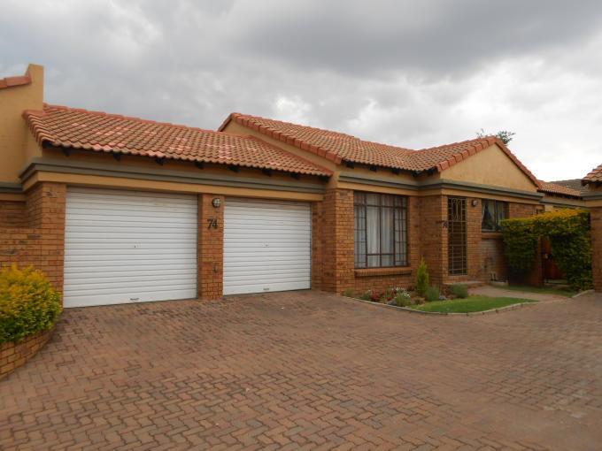 3 Bedroom Sectional Title for Sale For Sale in Equestria - Private Sale - MR118942