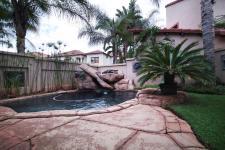 Backyard of property in Woodhill Golf Estate