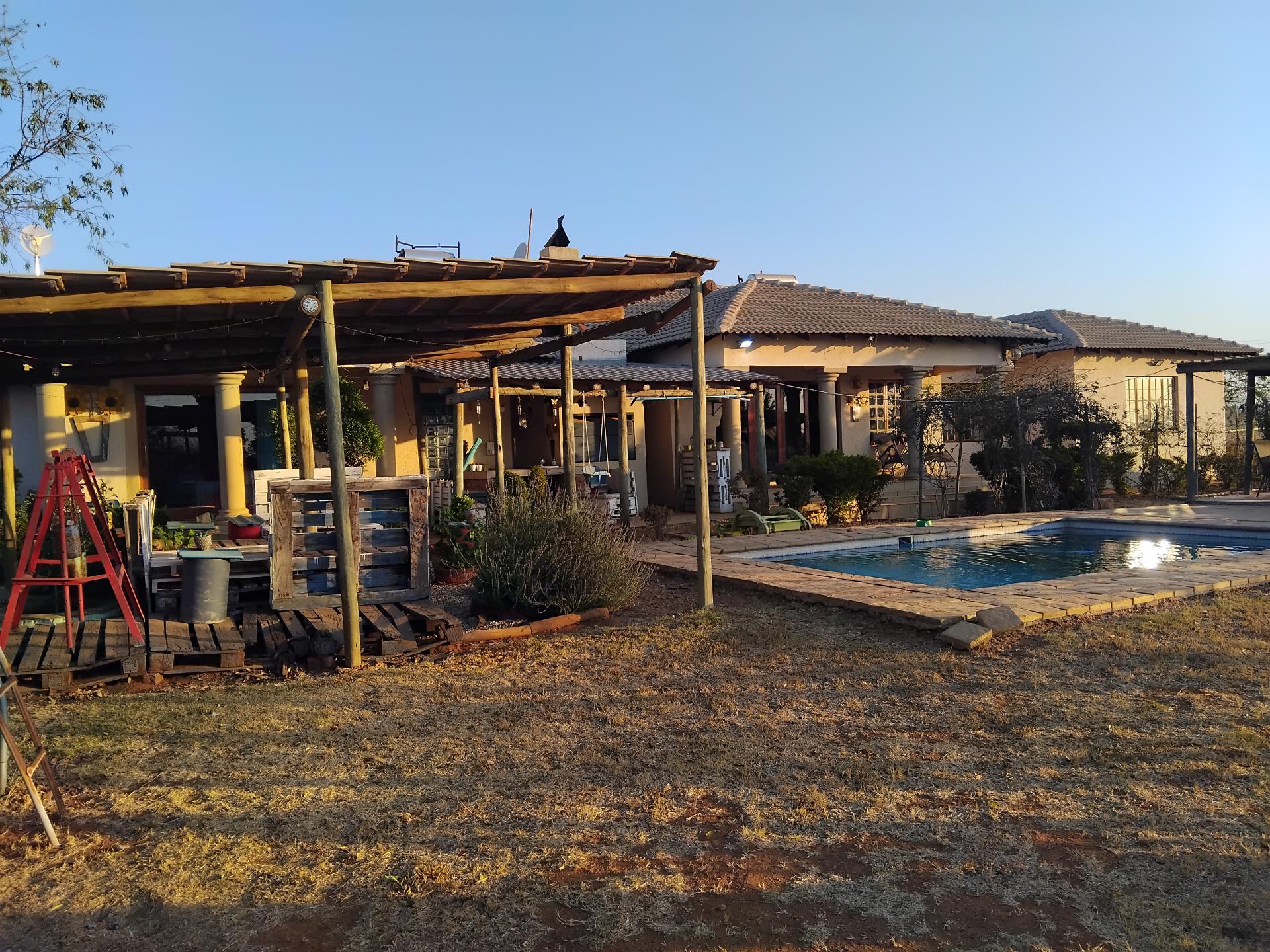 Backyard of property in Polokwane