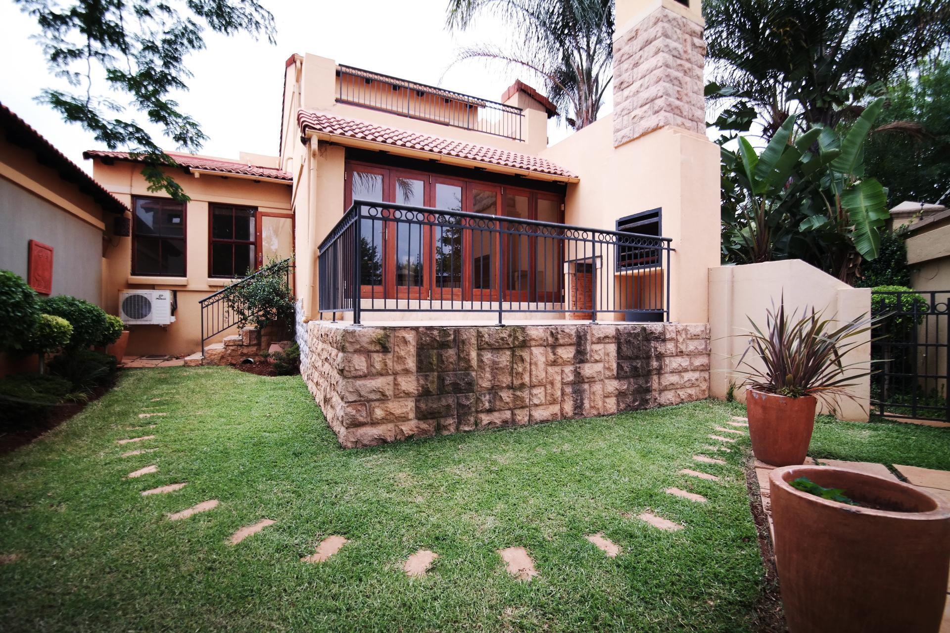 Backyard of property in Boardwalk Manor Estate