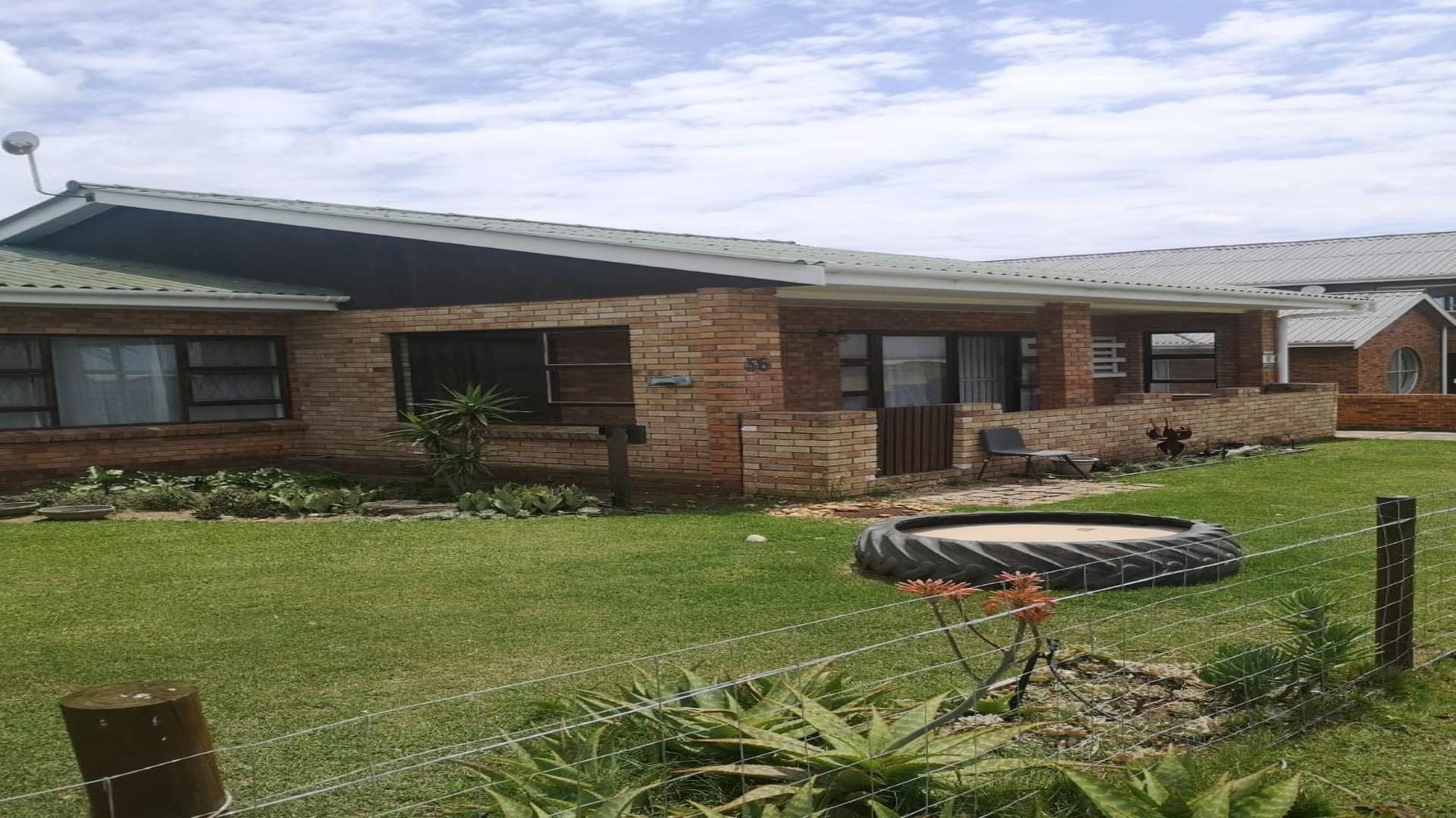 Backyard of property in Jeffrey's Bay