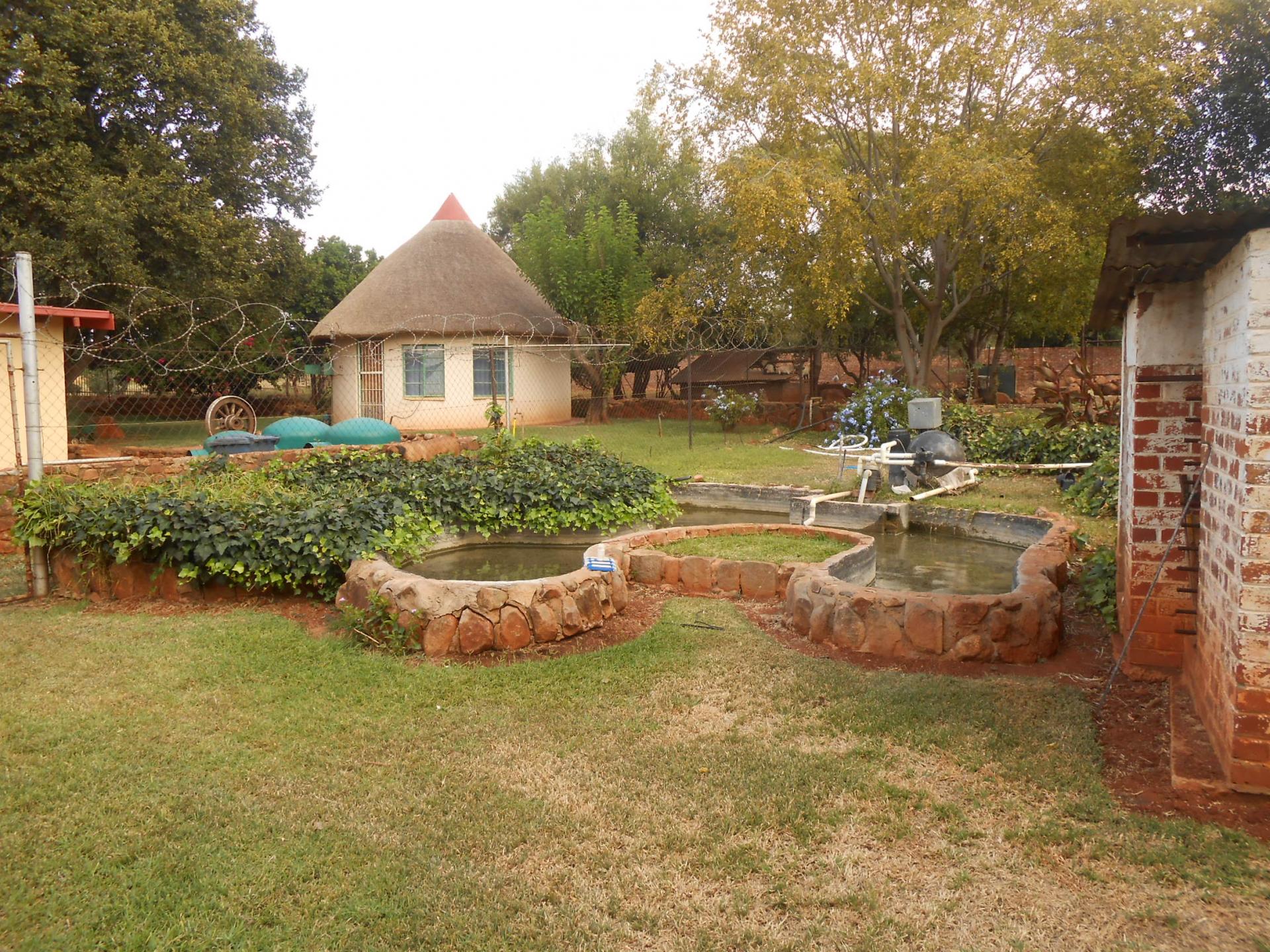 Backyard of property in Akasia