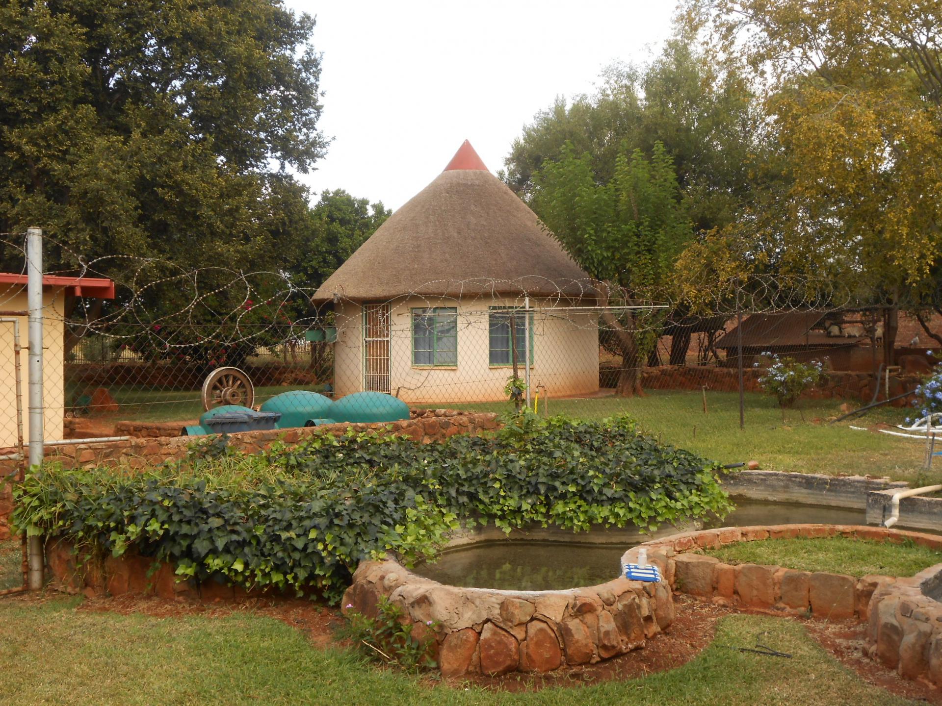 Backyard of property in Akasia