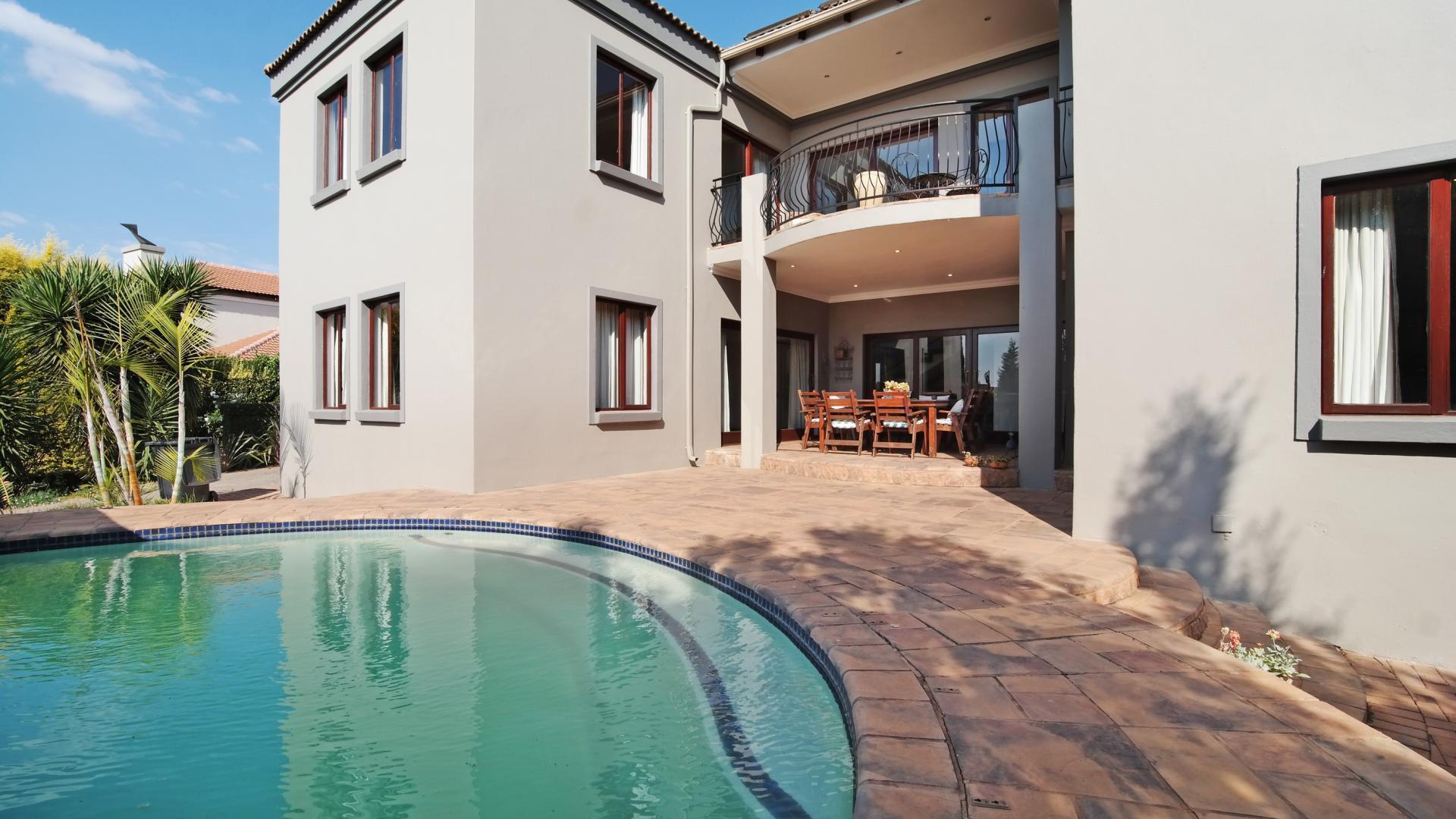 Backyard of property in Boardwalk Manor Estate