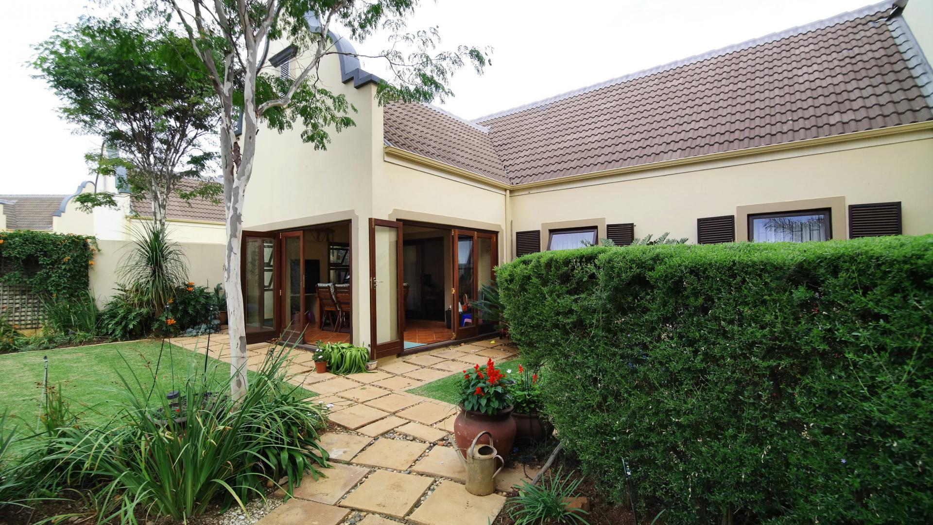 Backyard of property in Boardwalk Meander Estate