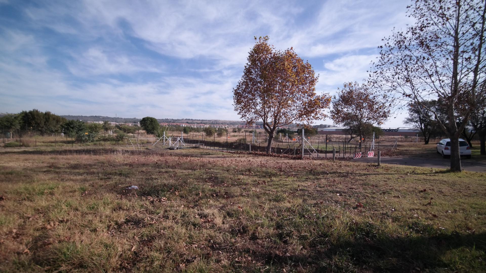 Backyard of property in Six Fountains Estate