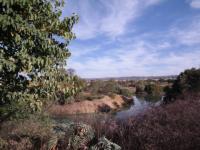 Backyard of property in Six Fountains Estate