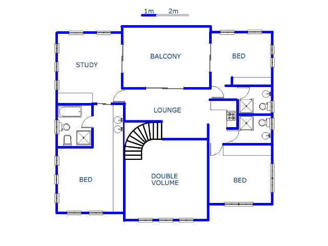 1st Floor - 141m2 of property for sale in Boardwalk Meander Estate