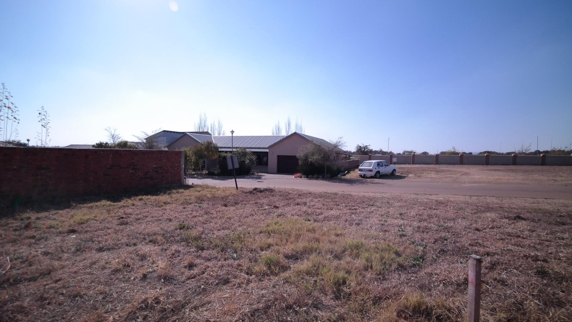 Backyard of property in The Meadows Estate