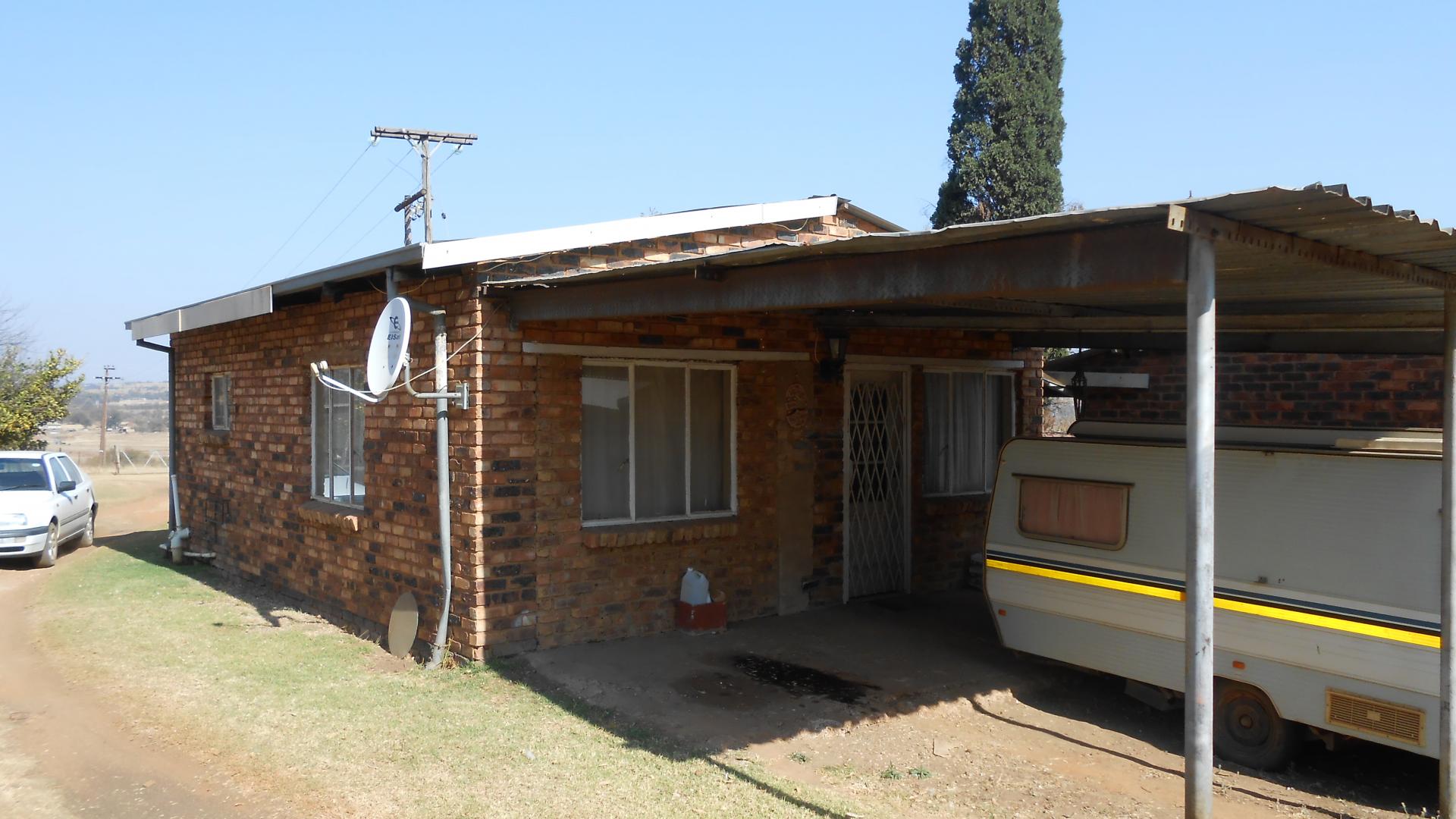 Backyard of property in Cullinan