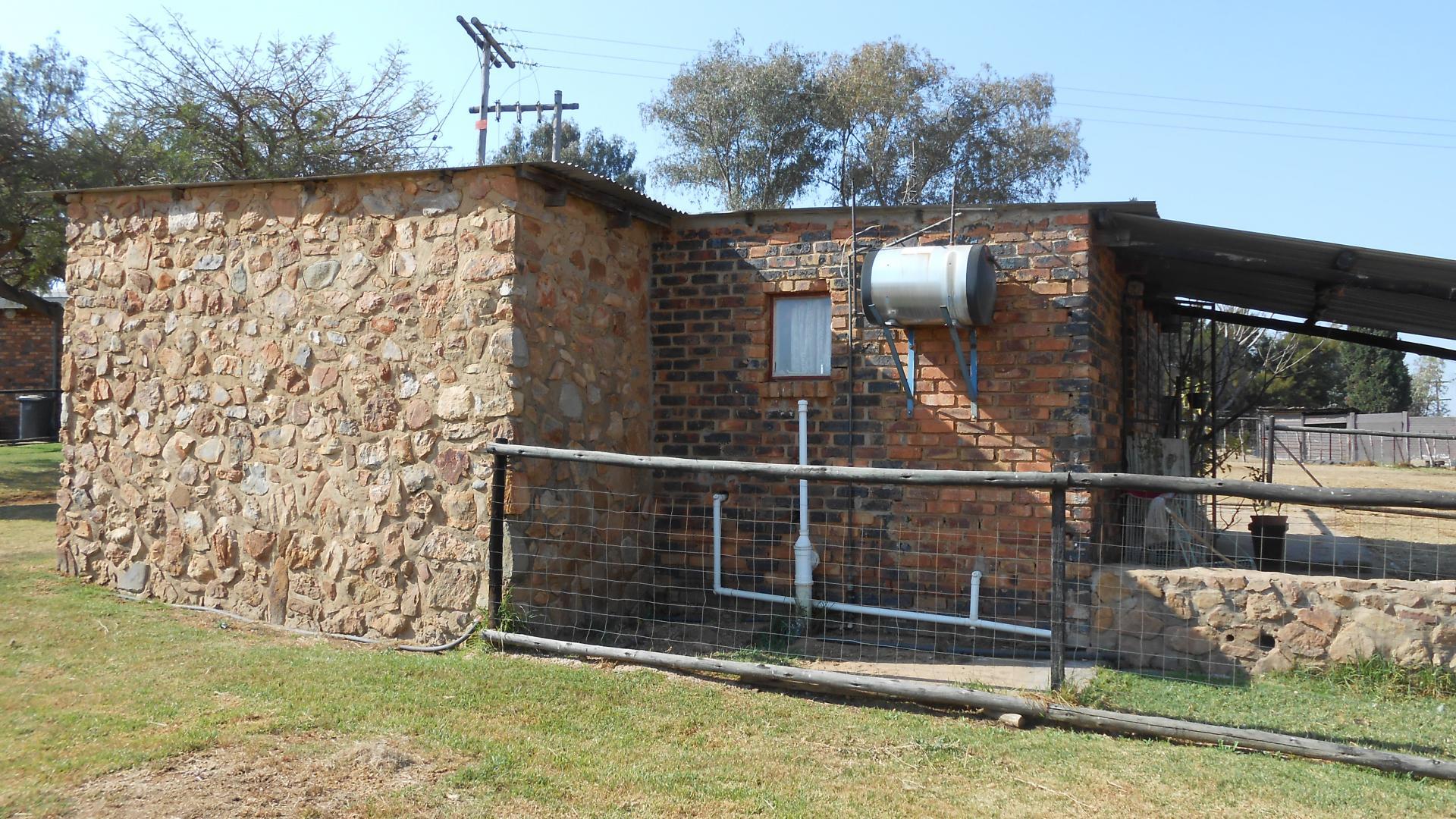 Backyard of property in Cullinan