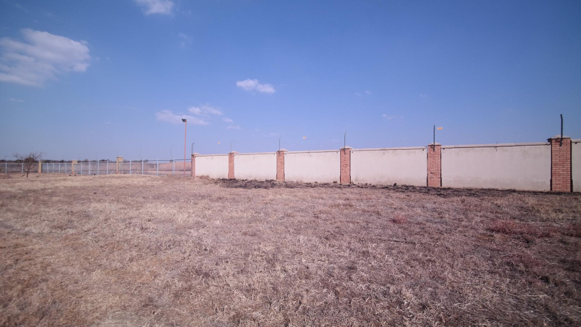 Backyard of property in The Meadows Estate