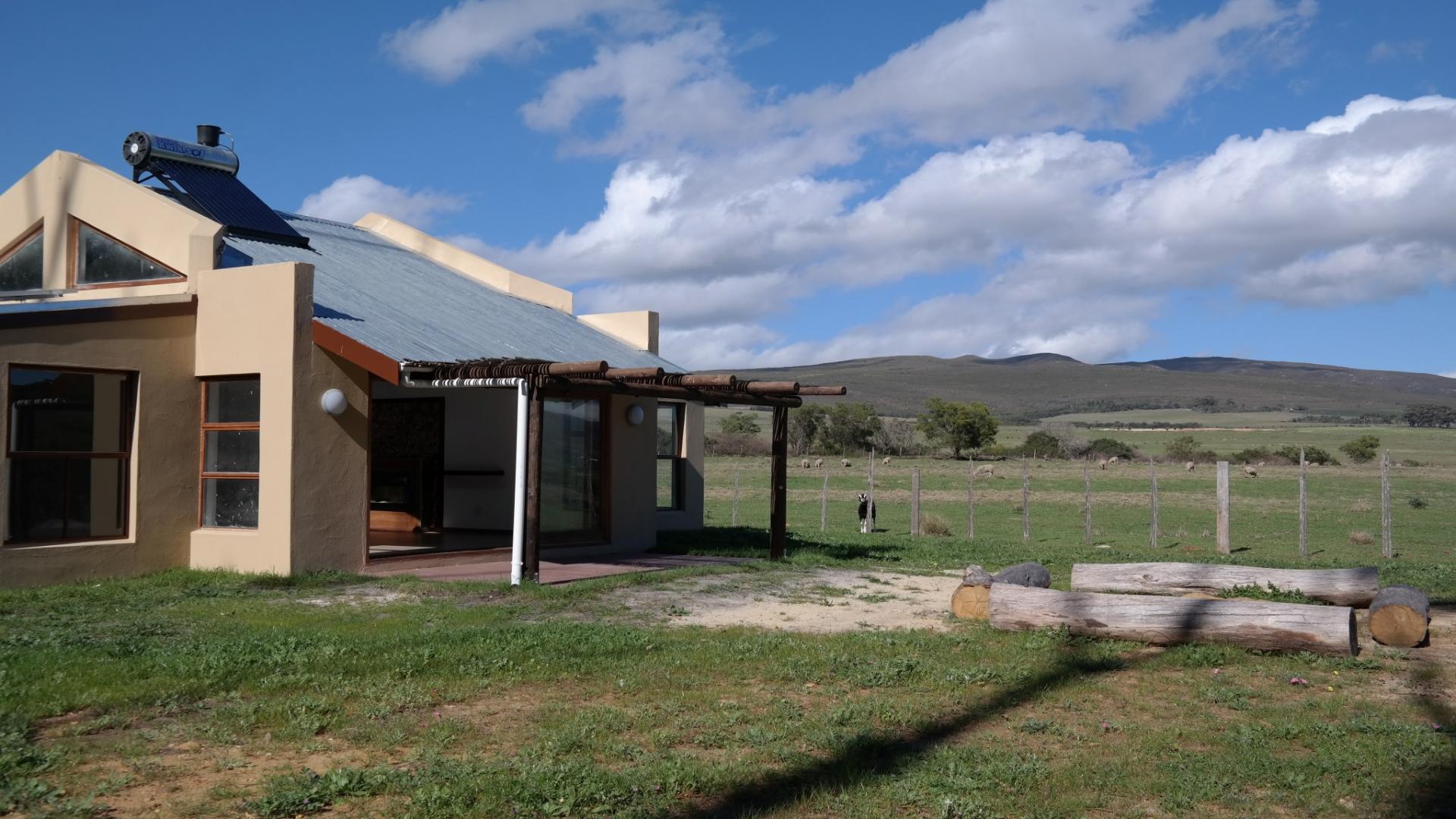 Backyard of property in Papiesvlei
