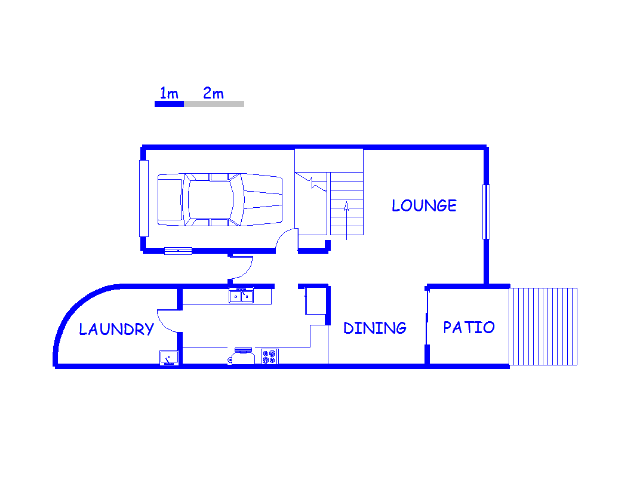Floor plan of the property in Athlone Park